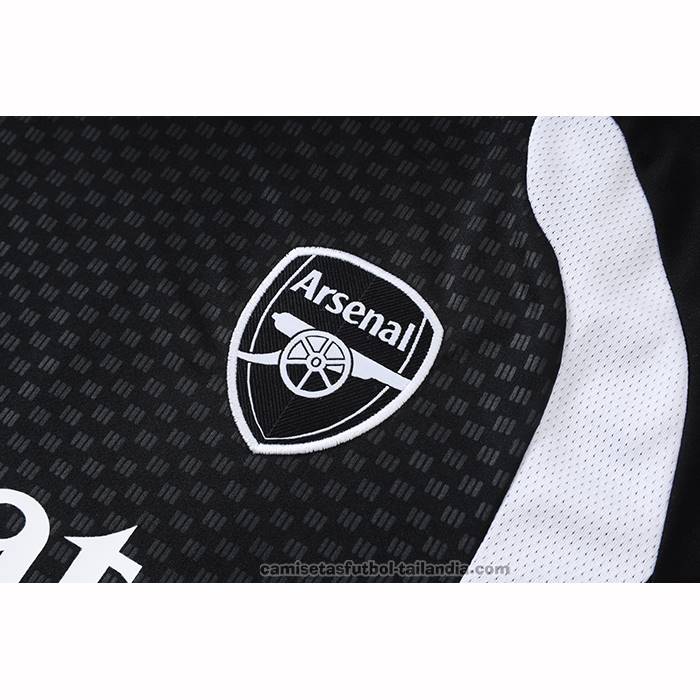 Chandal del Arsenal Manga Corta 26/27 Negro - Pantalon Corto